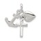 Sterling Silver Faith Hope & Charity Charm Jewerly 25mm x 20mm